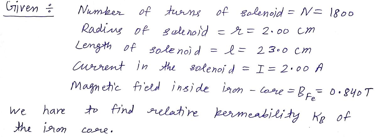 Advanced Physics homework question answer, step 1, image 1